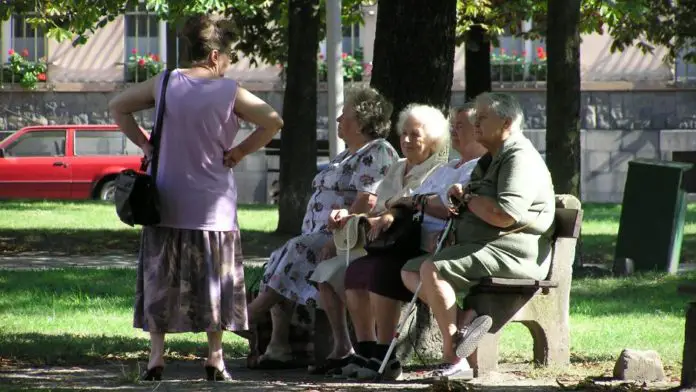 Ljudi starci stari