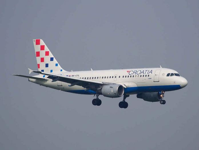 Croatia airlines avion zrakoplov