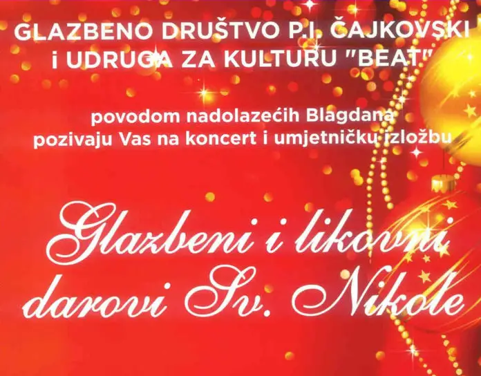 Koncert sv Nikola najava