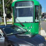 FOTO Nesreća u Slavoniji: Sudarili se tramvaj i automobil