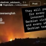Srbijanski teniski trener  stavio sliku požara na Braču: “Platit će te svaku srpsku žrtvu,..”