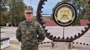 Žena najbolja na vojnoj obuci pješaštva i oklopništva: Maria Dianežević-Bašić karijeru nastavlja u Tigrovima